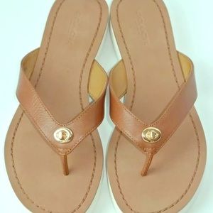 COACH Shelly Flip Flops